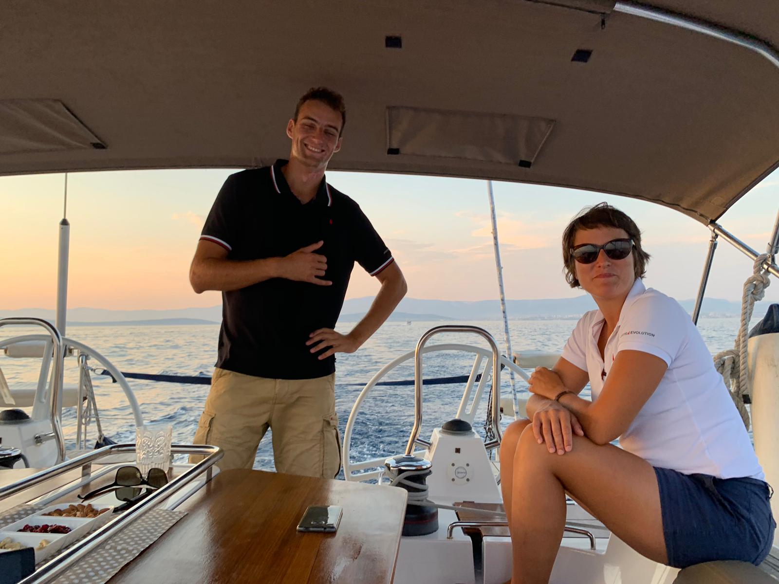Bepo & Glora - Skipper and hostess for crewed yacht charter in Croatia