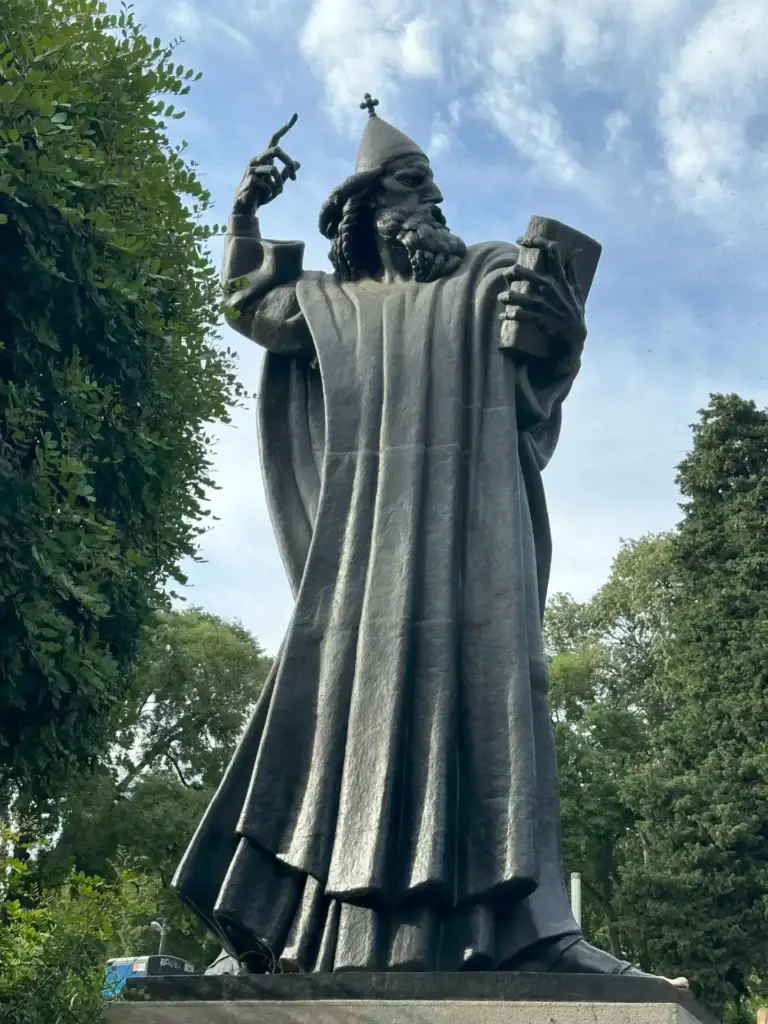 Gregory of Nin statue in Split