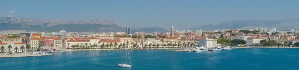 Split the best starting point for sailing holidays in Croatia