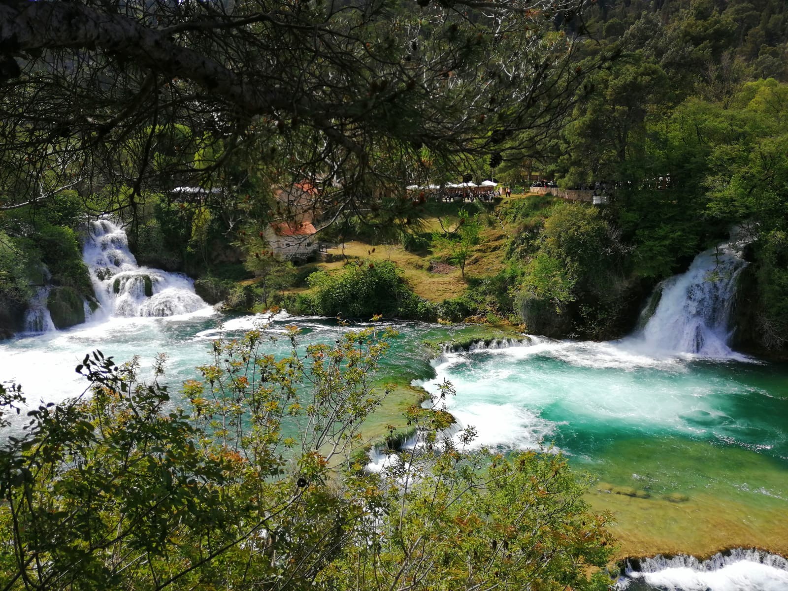 National park Krka waterfalls