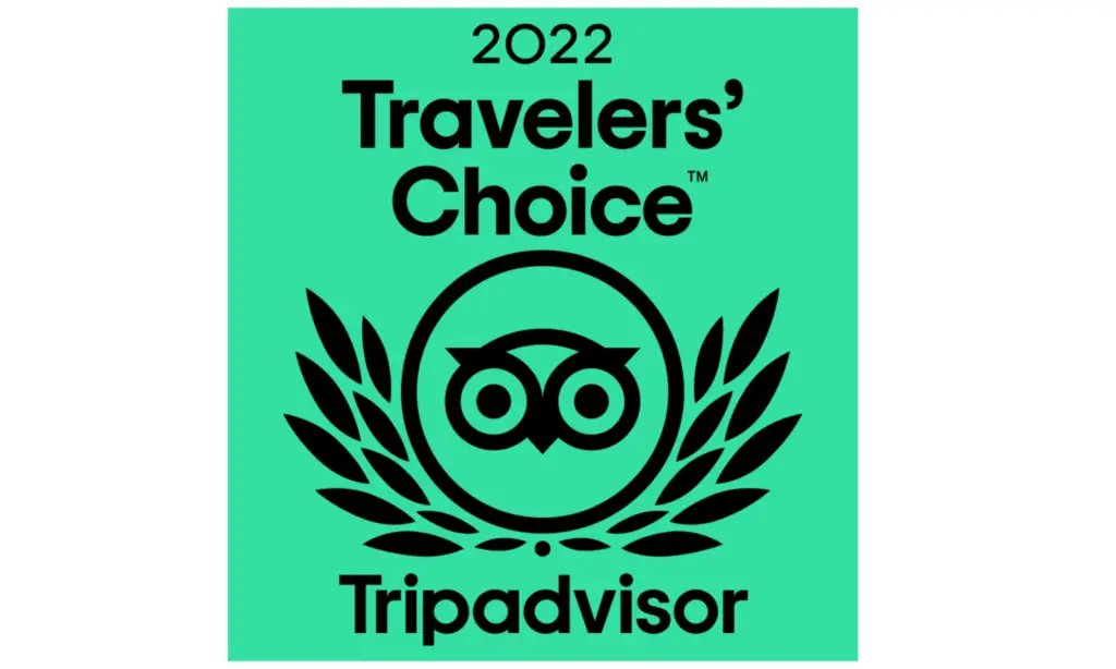 Tripadvisor award 2022