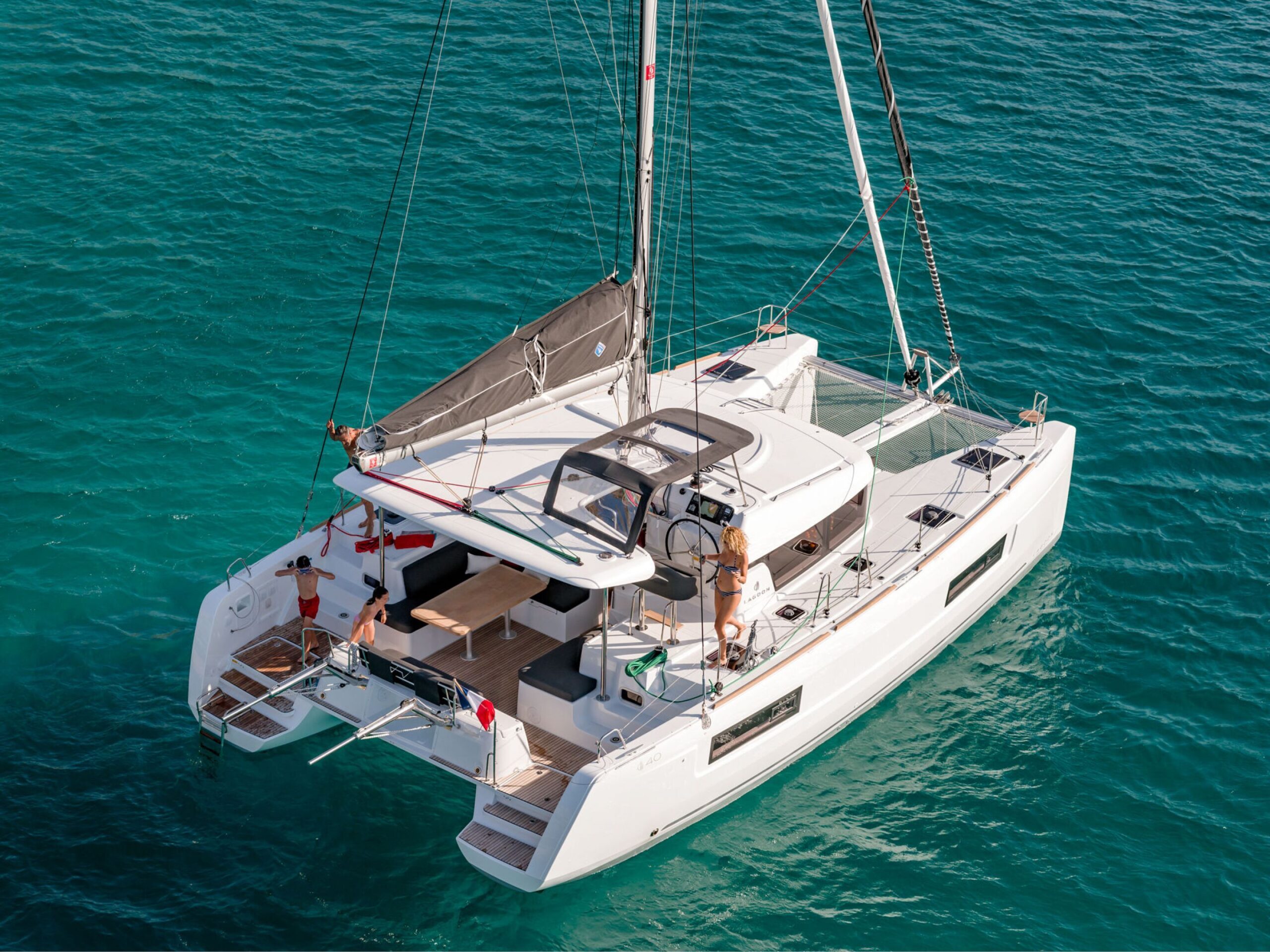 Lagoon 40 charter in Croatia