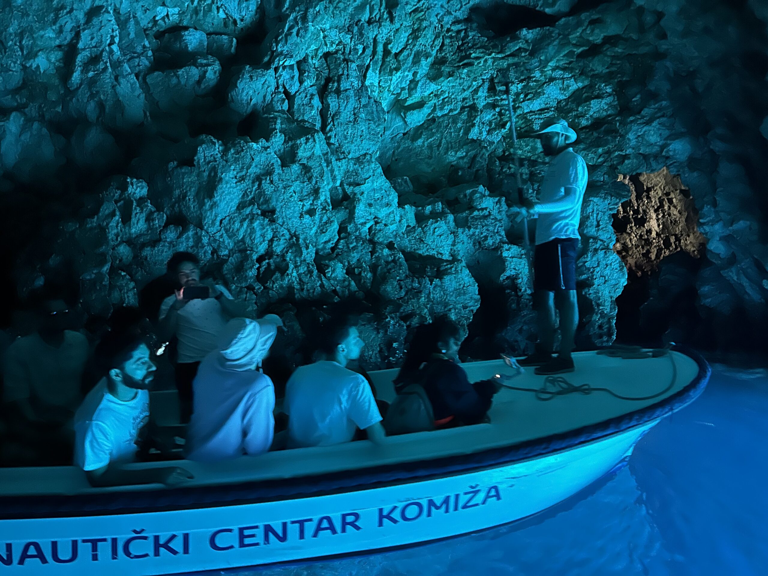 Blue Cave island of Vis